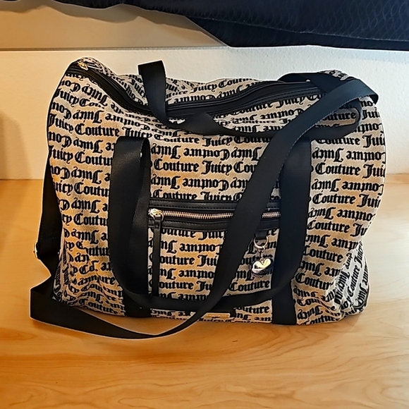Juicy Couture Handbags - Juicy Couture Canvas Weekender Duffel Bag